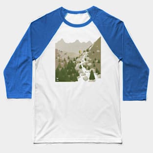 Freedom - Hiking Baseball T-Shirt